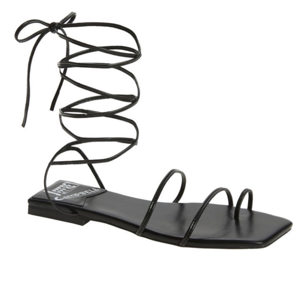 Jeffrey Campbell Primma Lace-up Sandal Size 6.5